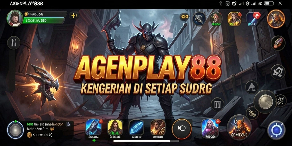 Tampilan menyeramkan dari gameplay AGENPLAY88 yang penuh ketegangan.