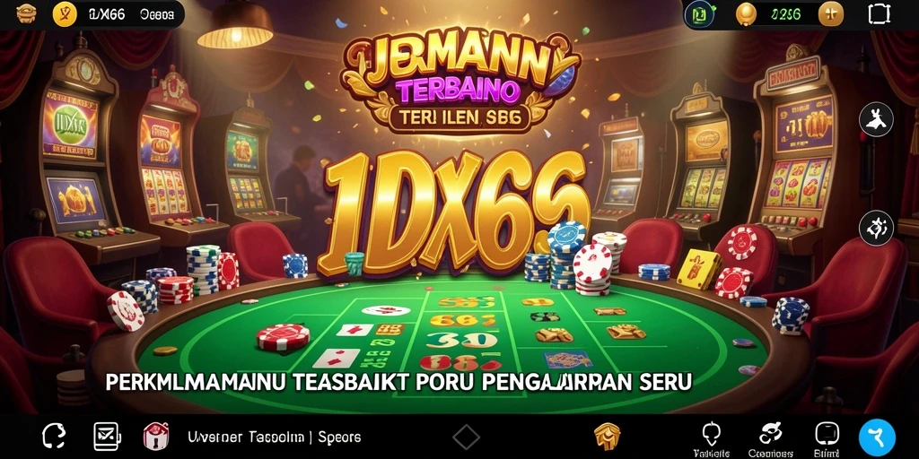 Tampilan gameplay kasino yang menarik dan interaktif.