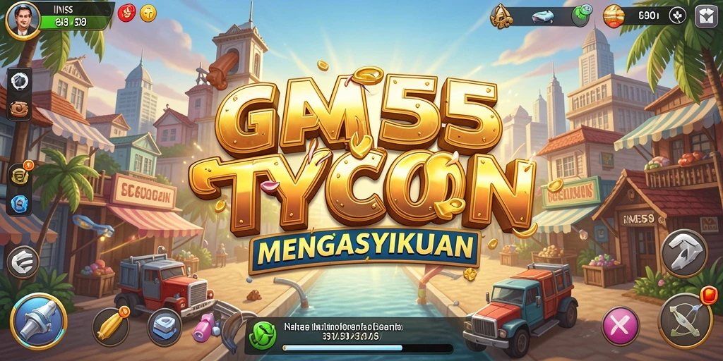 Screenshot INS55 menunjukkan pengelolaan bisnis yang menarik.