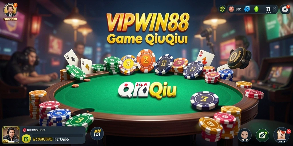 Tampilan gameplay QiuQiu yang menarik di VIPWIN88.