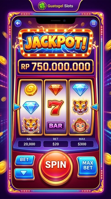 Tampilan antarmuka pengguna guatogel yang intuitif.